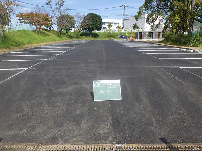 竜光寺公園（広川球場）舗装改修工事